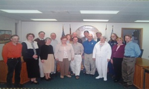 Group picture of Task Force founders 1998